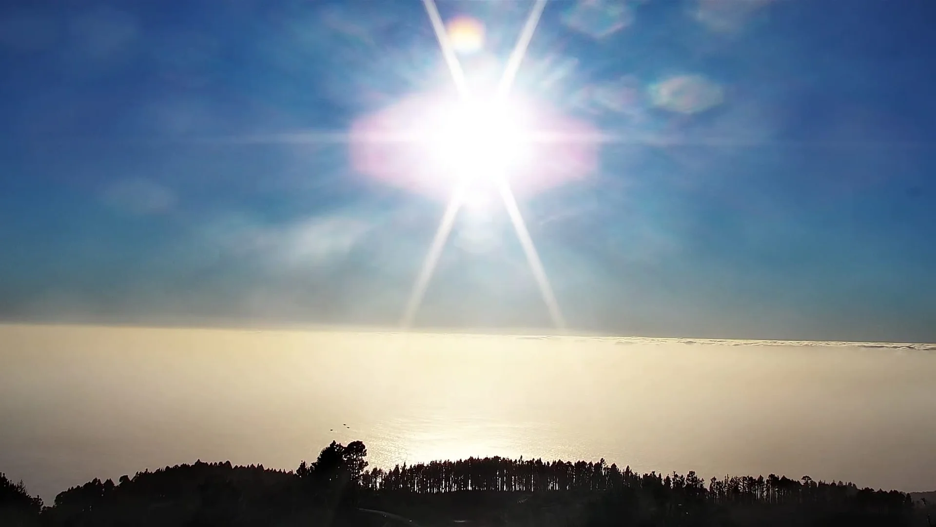 Above the cloud inversion layer La Palma Canary Islands