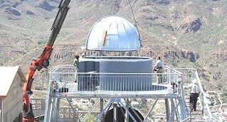 Temisas dome structure during fabrication